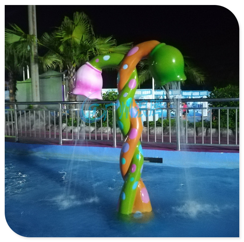 水上樂園設備-雙花噴水 水上樂園設備-雙花噴水